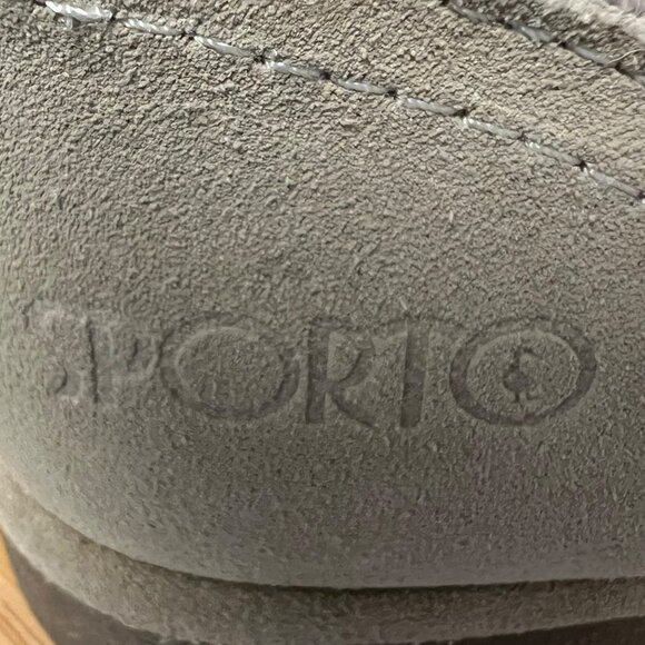 Sporto Women’s Claire Knit Boots Leather Beige/Multi Size 9 Buttons - Picture 8 of 9